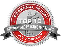 Personal Injury Attorney | Attorney And Practice Magazine's | Top 10 | 2019